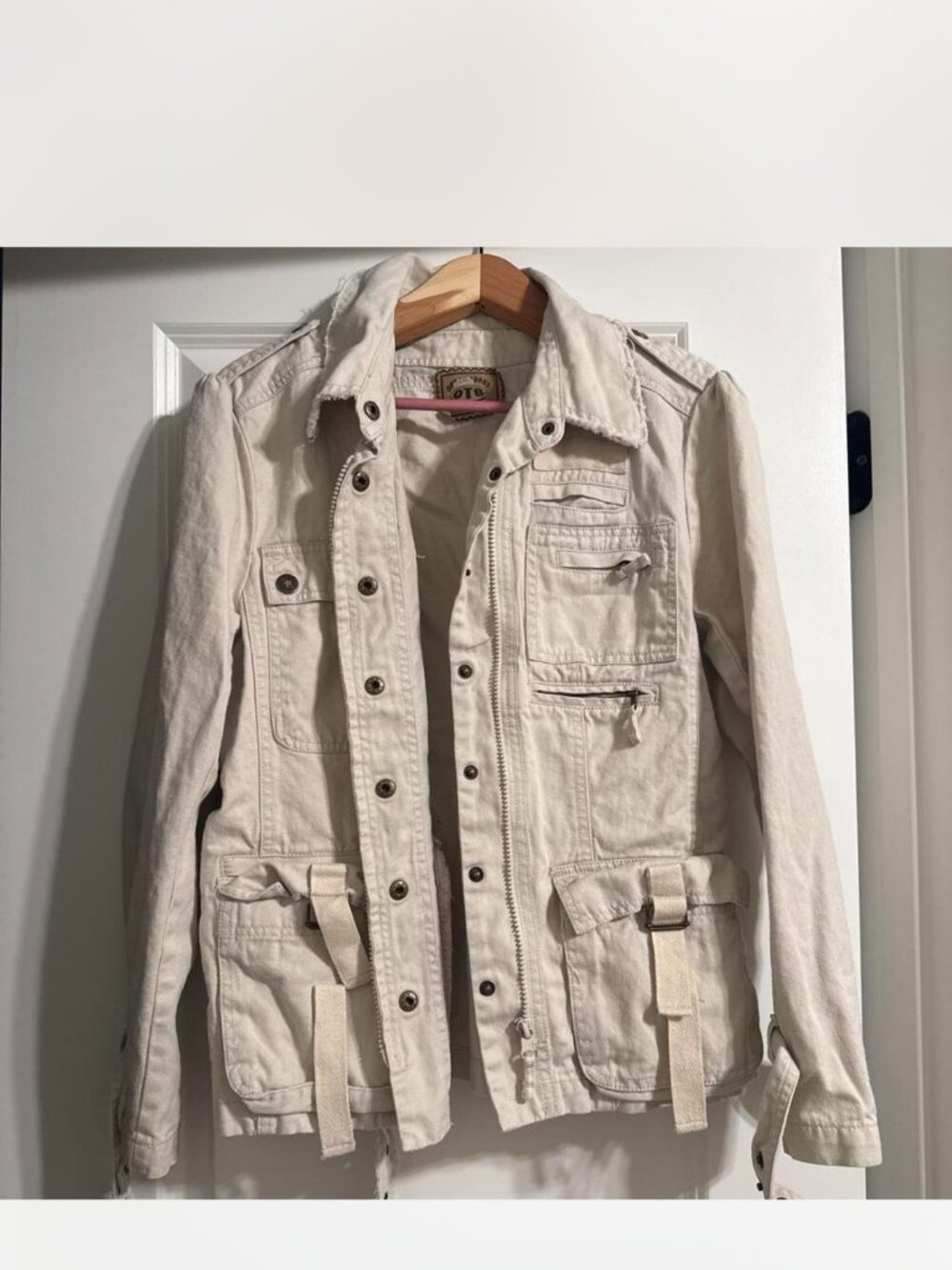 Vintage OTB Jeansewear One Tuff Babe Utility Jacket Size XL